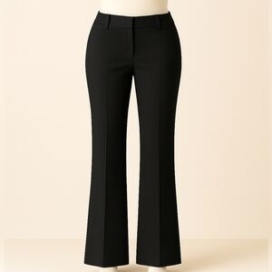 Gap Women's Modern Boot Dress Pants Subtle Pinstripes – Size 4R (Stretch)